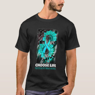 Camiseta Escolha Life Polycystic Kid Disease Sensibilização