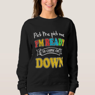 Camiseta Escolha Me Estou Pronto Para Descer Correspondente
