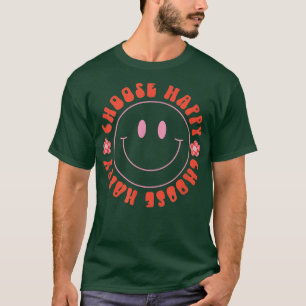 Camiseta Escolha mulheres felizes sorriem sorrindo face fel