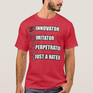 Camiseta Escolha múltipla do inovador