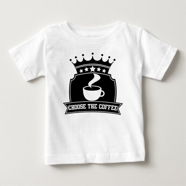 Camiseta escolha o café (Frente)