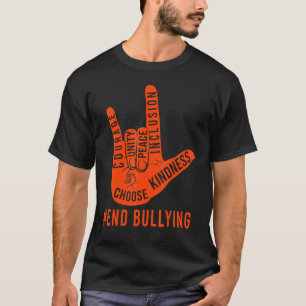 Camiseta Escolha o Dia de Unidade de Inclusão de Aceitação 