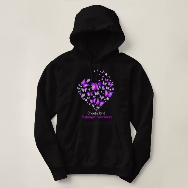 Camiseta Escolha o Kind Alzheimer Awarness Gift (Frente do Design)