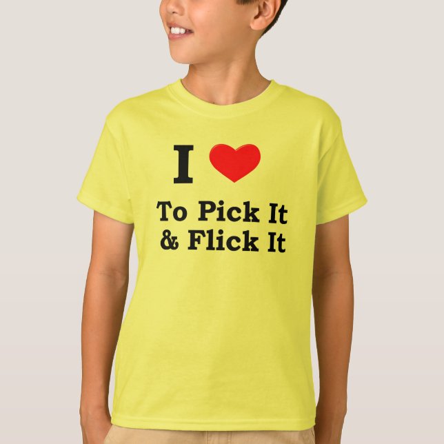 Camiseta Escolha-o & passe-o rapidamente (Frente)