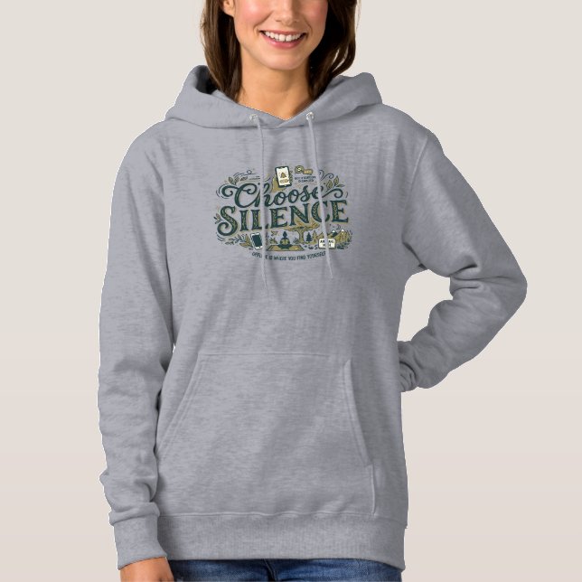 Camiseta Escolha o Silêncio (Frente)