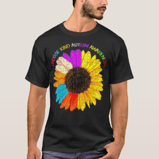 Camiseta Escolha o tipo Autismo consciência Mês mulheres gi