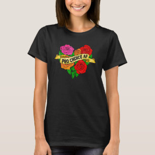 Camiseta Escolha Pró: Fã Direitos Feministas Empoderando W