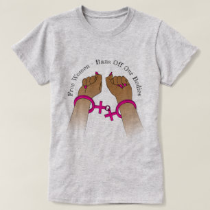 Camiseta Escolha Pró - Saia da Pele Escura de Autonomia Vot