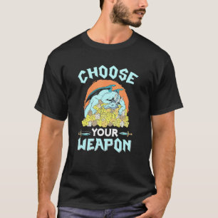 Camiseta Escolha seu Rpg Caneta Roleplay Dra de Disco de Ar