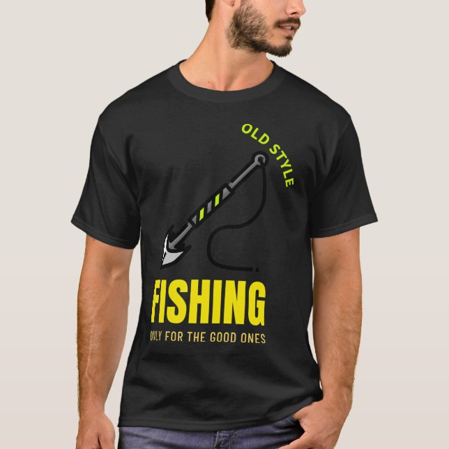 Camiseta Escolha Sua Isca de Pesca Dizer 01 Adesivo (Frente)