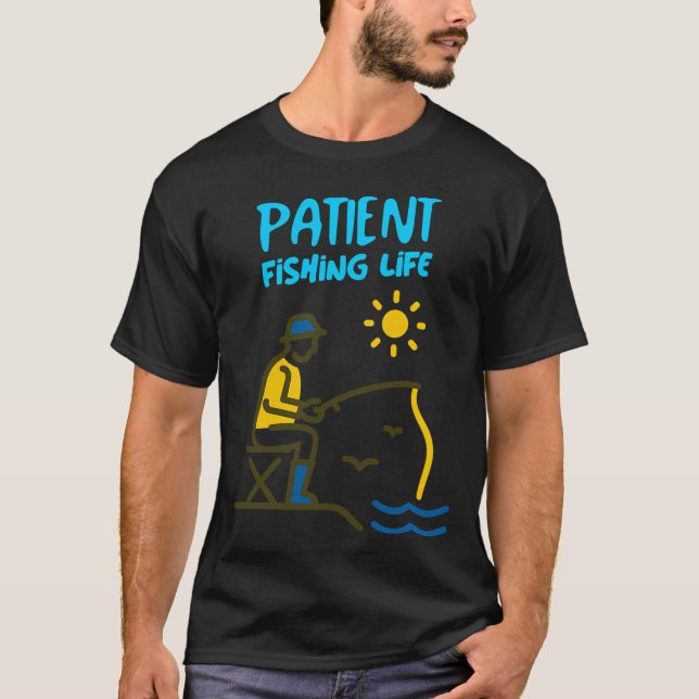 Camiseta Escolha Sua Isca de Pesca Dizer 02 Adesivo (Frente)