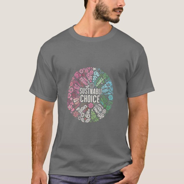 Camiseta Escolha sustentável (Frente)