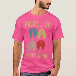 Camiseta Escolhe Que Não Aconteceu Retro Elétrico Bass Acou