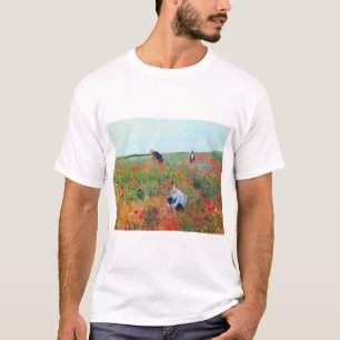 Camiseta Escolhendo Flores num Campo, Mary Cassatt