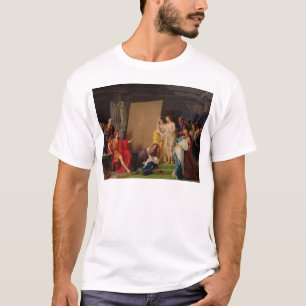 Camiseta Escolhendo modelos das mulheres bonitas de