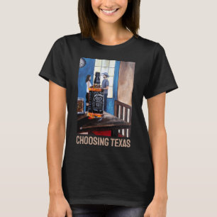 Camiseta Escolhendo Pintura do Texas por Alfred Fox