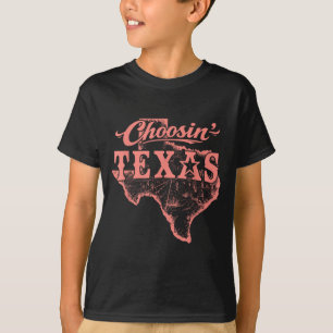 Camiseta Escolhendo Texas Lone Star Estado de Espírito Ocid