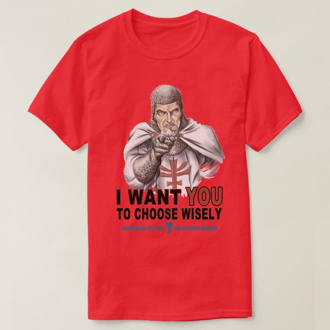 Camiseta Escolher de forma inteligente (Frente do Design)