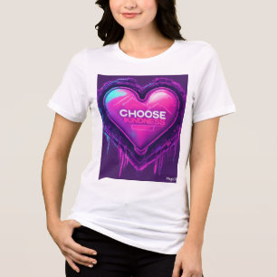 Camiseta Escolher estilo de camisa-T de bondade