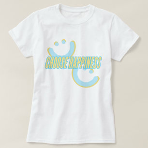 Camiseta Escolher felicidade phozos