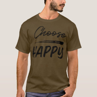 Camiseta Escolher Feliz Escolher Alegria Escolher Amor Esco