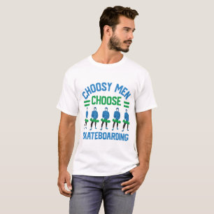 Camiseta Escolher Homens Escolher Skateboard