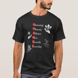 Camiseta Escolher honestidade permite novo crescimento todo