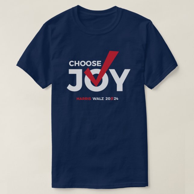 Camiseta Escolher Joy (Frente do Design)