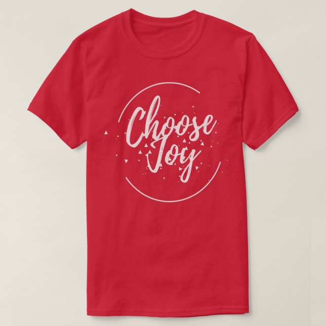 Camiseta Escolher Joy (Frente do Design)
