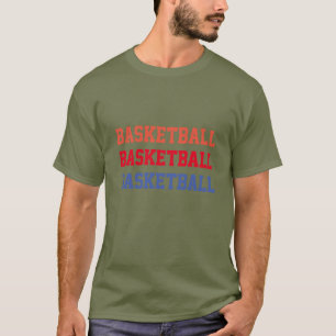 Camiseta Escolher os seus hobbies de basquete de homens
