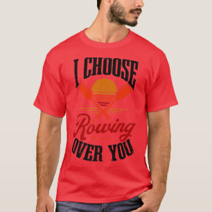 Camiseta Escolher Remoção Sobre Sua Tripulação de Design 