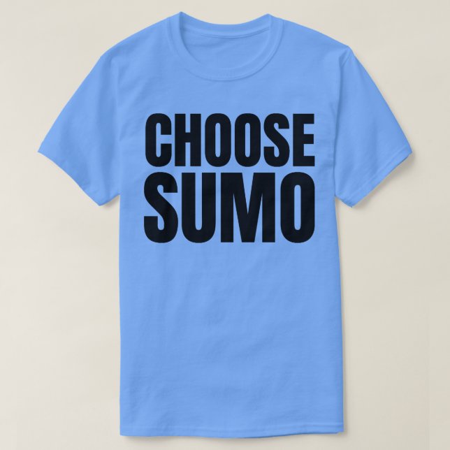 Camiseta Escolher Sumo (Frente do Design)
