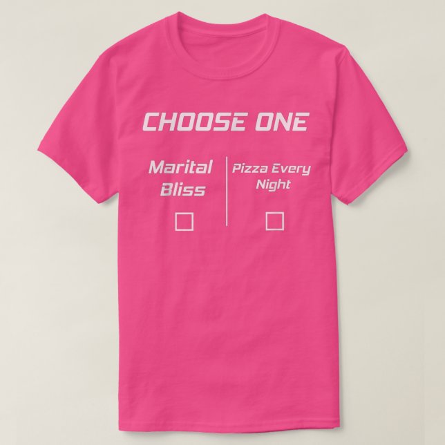 Camiseta Escolher um (Frente do Design)