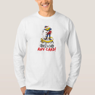 Camiseta Escolher um Cartão de Reprodução