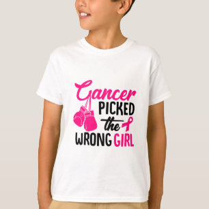 Camiseta Escolhida A Consciência Errada Do Cancer Da Mama D