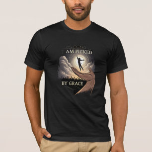 Camiseta Escolhida por Grace Christian Faith Trabalho de ar