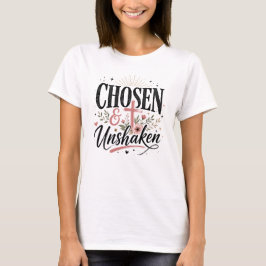 Camiseta Escolhido & Inabalável