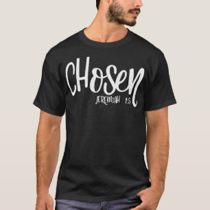 Camiseta Escolhido Jeremiah 15 Amigos Correspondentes à Fam