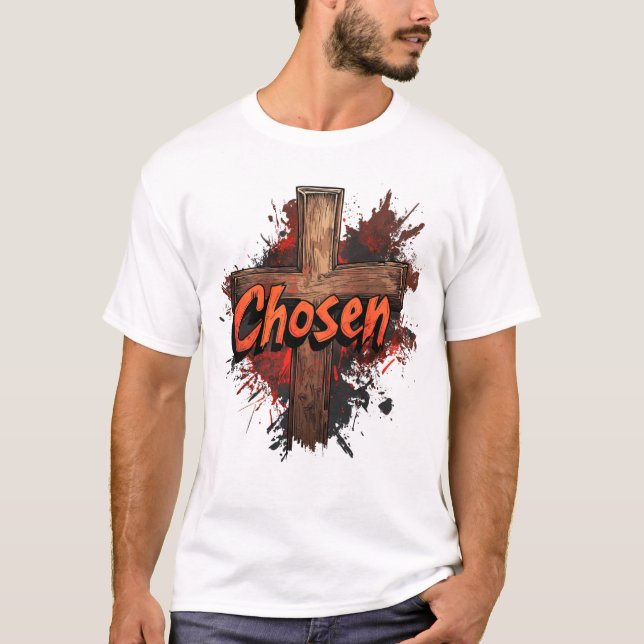 Camiseta Escolhido no Cristo (Frente)