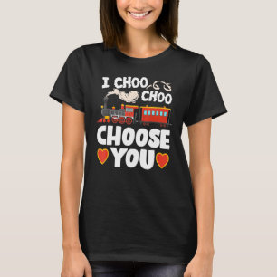 Camiseta Escolho Escolher Vocês Crianças Namorados Treiname