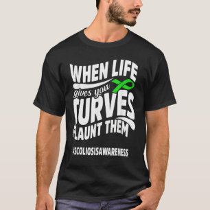 Camiseta Escoliose Curva de Sensibilização Sobrevivência do