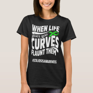 Camiseta Escoliose Curva de Sensibilização Sobrevivência do