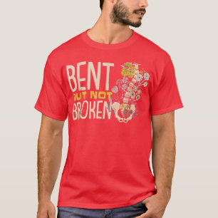 Camiseta Escoliose Unitária Curta Mas Não Quebrada