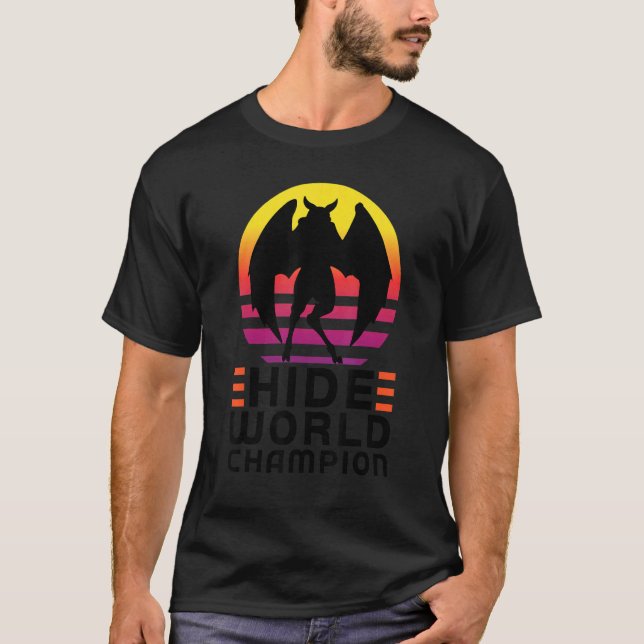 Camiseta esconde campeão mundial Cryptozoology Mothman (Frente)