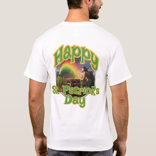 Camiseta Esconderijo do Leprechaun (Verso)