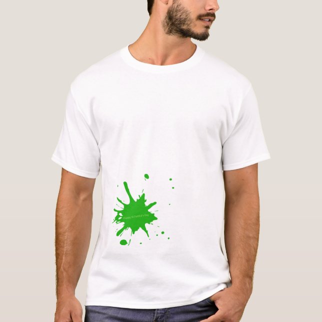 Camiseta Escória da Rua Verde - Camisa-T de Patrick (Frente)