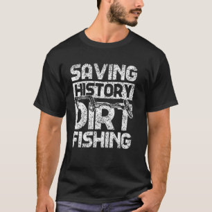 Camiseta Escória De Salvamento Sujeira Que Detecta Metais D