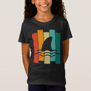 Camiseta Escória De Tubarão De Vintagem Retroativa
