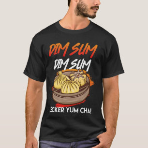 Camiseta Escória Escória Soma Yum Cha Yum! Comidas chinesas