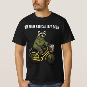 Camiseta Escória Radical de Esquerda, Guaxinim Gambá